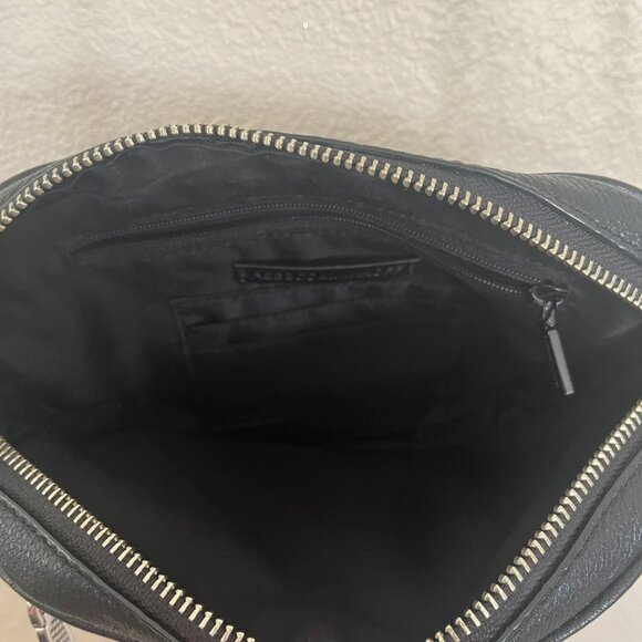 Rebecca Minkoff 100% Genuine Leather Black Crossbody Bag - Picture 5 of 10